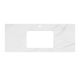 Столешница Kerama Marazzi Plaza Classic Монте Тиберио PL3.SG507120R\120 120 см белый натуральный