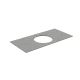 Столешница Kerama Marazzi Plaza Фондамента PL5.DL500920R\100 100 см серый
