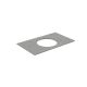 Столешница Kerama Marazzi Plaza Фондамента PL5.DL500920R\80 80 см серый