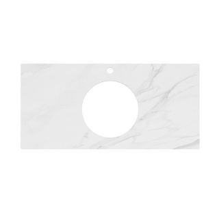 Столешница Kerama Marazzi Plaza Монте Тиберио PL5.SG507120R\100 100 см белый натуральный Столешница Kerama Marazzi Plaza Монте Тиберио PL5.SG507120R\100 100 см белый натуральный