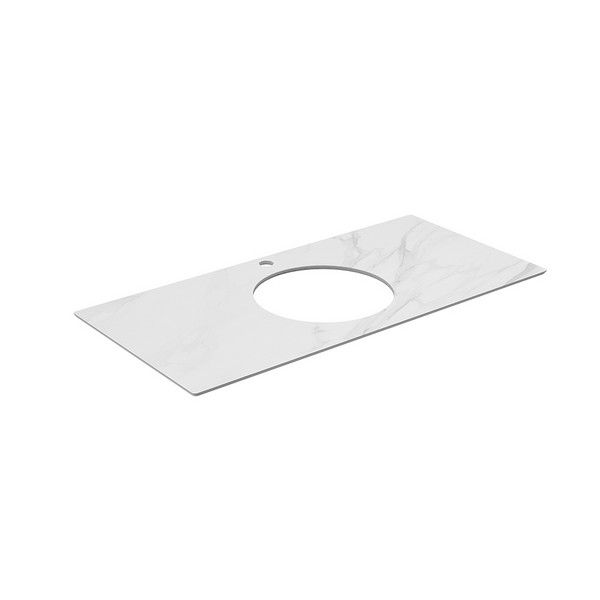 Столешница Kerama Marazzi Plaza Монте Тиберио PL5.SG507120R\100 100 см белый натуральный