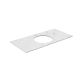 Столешница Kerama Marazzi Plaza Монте Тиберио PL5.SG507120R\100 100 см белый натуральный