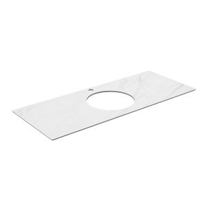 Столешница Kerama Marazzi Plaza Classic Монте Тиберио PL5.SG507120R\120 120 см белый натуральный