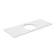 Столешница Kerama Marazzi Plaza Classic Монте Тиберио PL5.SG507120R\120 120 см белый натуральный