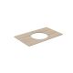 Столешница Kerama Marazzi Plaza Риальто PL5.SG560420R\80 80 см бежевый натуральный