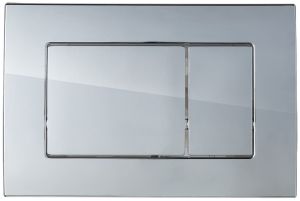 Инсталляция для унитаза Berges ATOM 410 кнопка хром глянец 040331