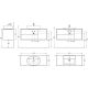 Тумба под раковину Kerama Marazzi Plaza Modern PLB.M.120.3\WHT.V 120 см белый