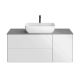 Тумба под раковину Kerama Marazzi Plaza Modern PLB.M.120.3\WHT.V 120 см белый