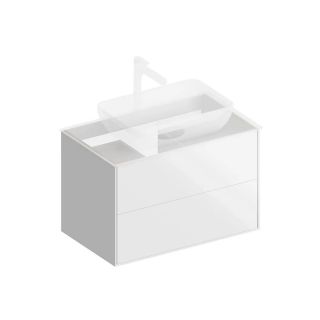 Тумба под раковину Kerama Marazzi Plaza Modern PLB.M.80.2\WHT.V 80 см белый Тумба под раковину Kerama Marazzi Plaza Modern PLB.M.80.2\WHT.V 80 см белый