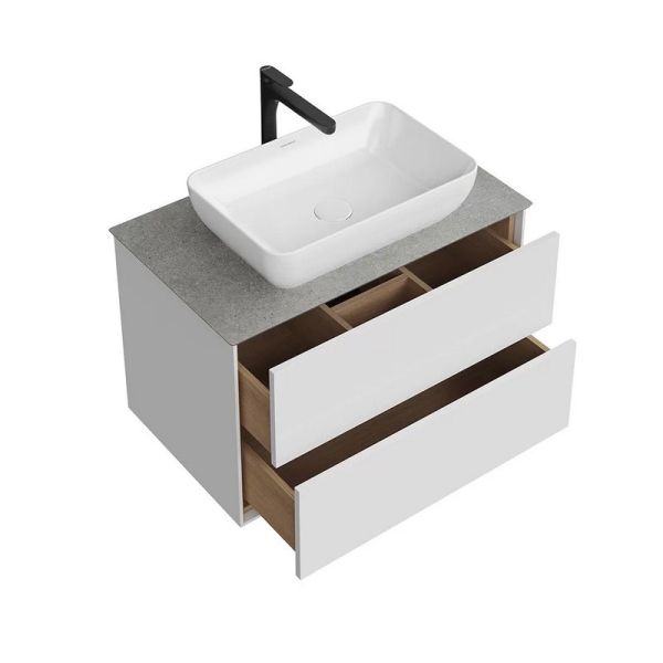 Тумба под раковину Kerama Marazzi Plaza Modern PLB.M.80.2\WHT.V 80 см белый