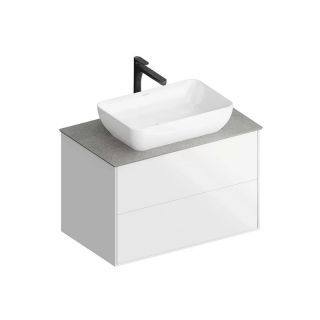 Тумба под раковину Kerama Marazzi Plaza Modern PLB.M.80.2\WHT.V 80 см белый Тумба под раковину Kerama Marazzi Plaza Modern PLB.M.80.2\WHT.V 80 см белый