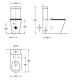 Бачок для унитаза Kerama Marazzi Plaza Modern PLMR.cis.01 белый