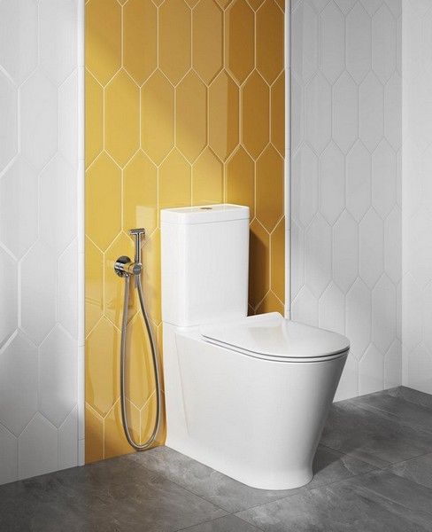 Чаша напольного унитаза Kerama Marazzi Plaza Modern PLMR.wc.01 безободковый белый