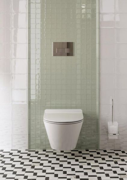 Сиденье для унитаза Kerama Marazzi Plaza Modern BG Rimless Slim PLMR.seat.02\WHT soft close+clip up белый