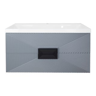 Тумба с раковиной Azario Zena CS00097710 100 см серый