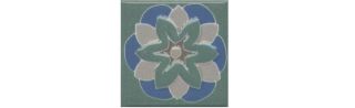 Плитка Kerama Marazzi OS\B175\21052 Вставка Анвер 5 зеленый 4,85x4,85x0,69