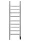 Полотенцесушитель электрический Wonzon & Woghand Bonn WW-AL4092-CR 25x80 см хром