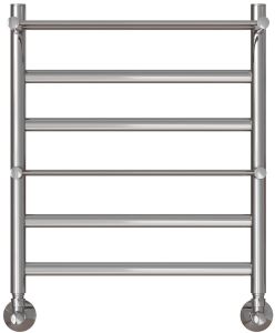 Полотенцесушитель водяной Point Артемида 50x60см с двумя полками хром PN14156P