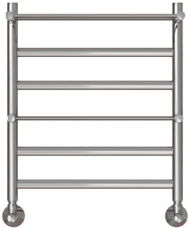 Полотенцесушитель водяной Point Артемида 50x60см с двумя полками хром PN14156P