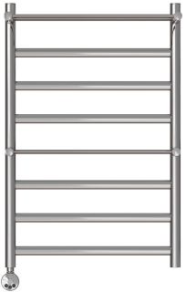 Полотенцесушитель электрический Point Артемида PN14158PE 50x80см с двумя полками левый/правый хром