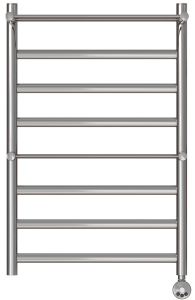 Полотенцесушитель электрический Point Артемида PN14158PE 50x80см с двумя полками левый/правый хром