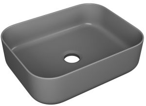 Раковина Point Меркурий PN43832GM 50см графит
