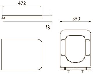 Крышка-сиденье Point Ника PN46082 с микролифтом белый Крышка-сиденье Point Ника PN46082 с микролифтом белый