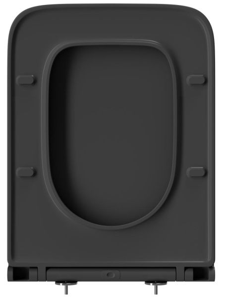 Крышка-сиденье Point Меркурий PN46831GM с микролифтом тёмно-серый