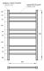 Полотенцесушитель электрический Point Веста PN70758BR 50x80см бронза