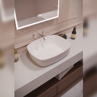 Раковина чаша Terminus Ното 04RN50x37x13W 50 см белый