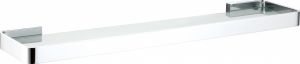 Стеклянная полка для ванной Wonzon & Woghand Lotte WW-8327A хром