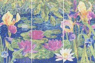 Плитка Kerama Marazzi FMA013R Плинтус Сад Моне белый глянцевый обрезной 30x15x1,7