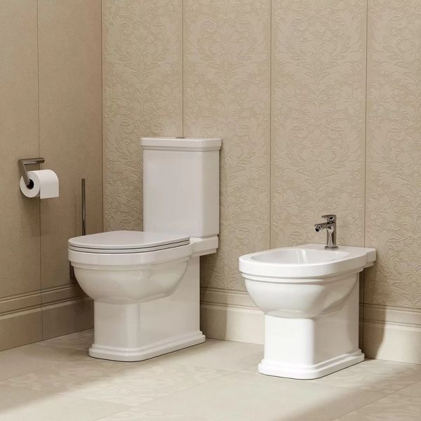 Биде напольное Kerama Marazzi Pompei PO.bidet.01 белый