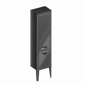 Пенал Kerama Marazzi Pompei PO.M.150\BLK 43 см чёрный
