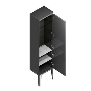 Пенал Kerama Marazzi Pompei PO.M.150\BLK 43 см чёрный Пенал Kerama Marazzi Pompei PO.M.150\BLK 43 см чёрный