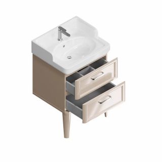 Тумба под раковину Kerama Marazzi Pompei PO.M.60.2\CAM 60 см камео бежевый Тумба под раковину Kerama Marazzi Pompei PO.M.60.2\CAM 60 см камео бежевый