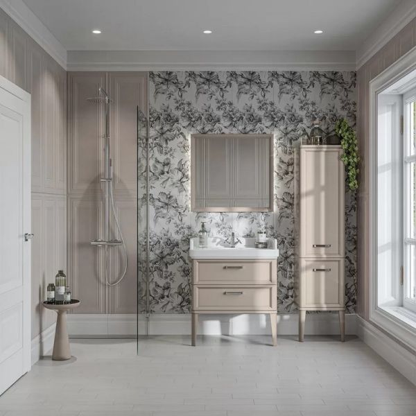 Тумба под раковину Kerama Marazzi Pompei PO.M.80.2\CAM 80 см камео бежевый Тумба под раковину Kerama Marazzi Pompei PO.M.80.2\CAM 80 см камео бежевый