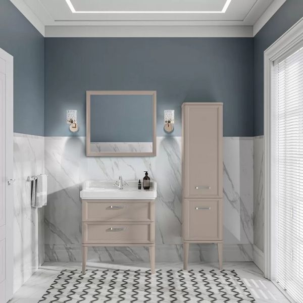 Тумба под раковину Kerama Marazzi Pompei PO.M.80.2\CAM 80 см камео бежевый Тумба под раковину Kerama Marazzi Pompei PO.M.80.2\CAM 80 см камео бежевый