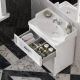 Тумба под раковину Kerama Marazzi Pompei PO.M.80.3\WHT 80 см белый Тумба под раковину Kerama Marazzi Pompei PO.M.80.3\WHT 80 см белый