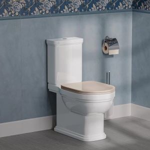 Сиденье для унитаза Kerama Marazzi Pompei PO.seat.01\CAM Soft close + Clip up бежевый