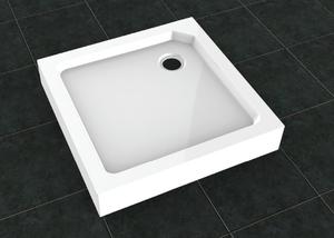Поддон Cezares TRAY-SMC-A-90-550-150-W 900x900x150