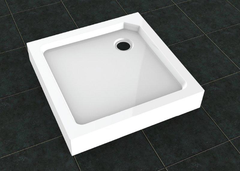 Поддон Cezares TRAY-SMC-A-90-550-150-W 900x900x150