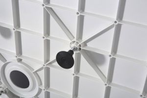 Поддон Cezares TRAY-SMC-A-90-550-150-W 900x900x150
