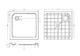 Поддон Cezares TRAY-SMC-A-90-550-150-W 900x900x150