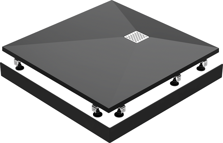 Экран Essentia ГРАФИТ 100x100 Экран Essentia ГРАФИТ 100x100