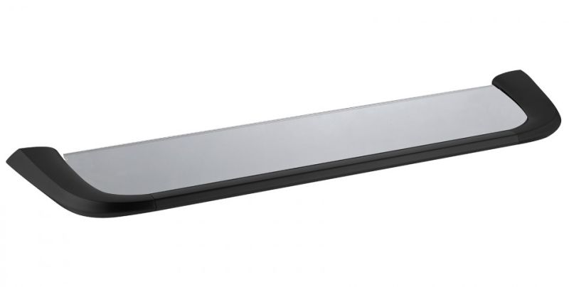 Полка стеклянная ABBER Nord AA1555B 50см чёрный матовый