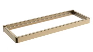 Полка стеклянная ABBER Westen AA1759G 40см золото матовое