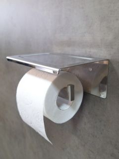 Держатель для туалетной бумаги с полкой AltroBagno Aperto 080907 Cr Держатель для туалетной бумаги с полкой AltroBagno Aperto 080907 Cr
