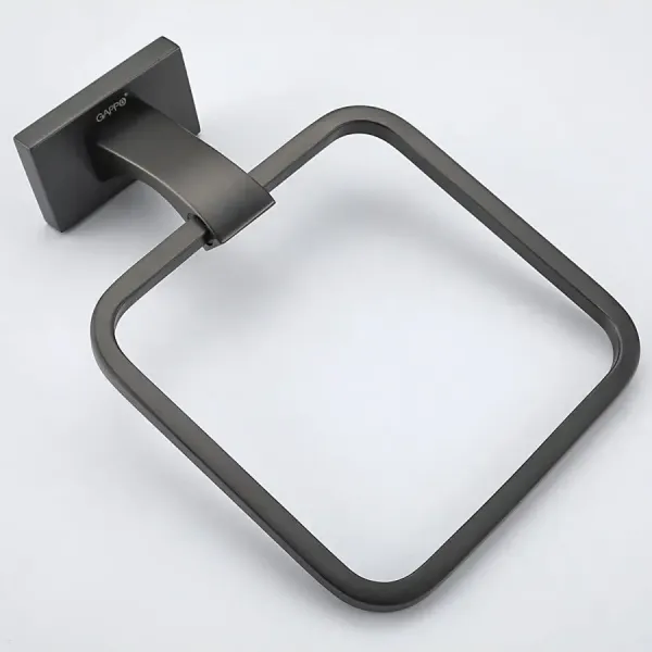 Полотенцедержатель Gappo G0704-9 оружейная сталь