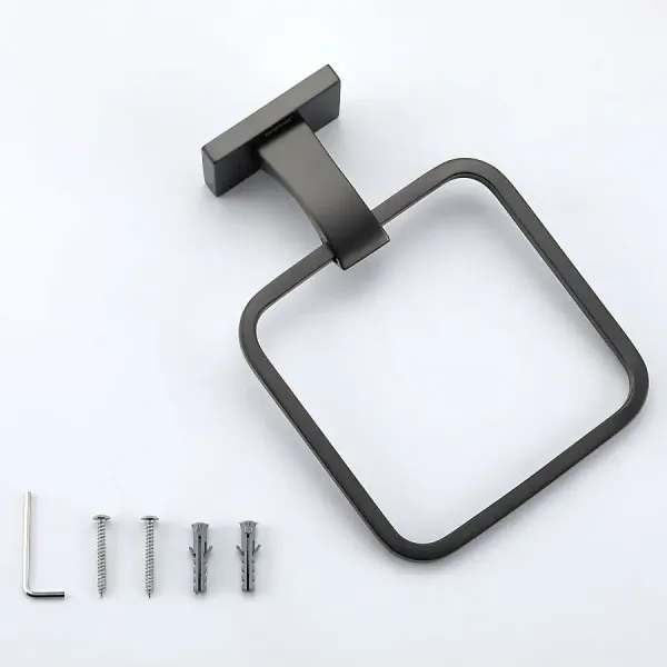 Полотенцедержатель Gappo G0704-9 оружейная сталь